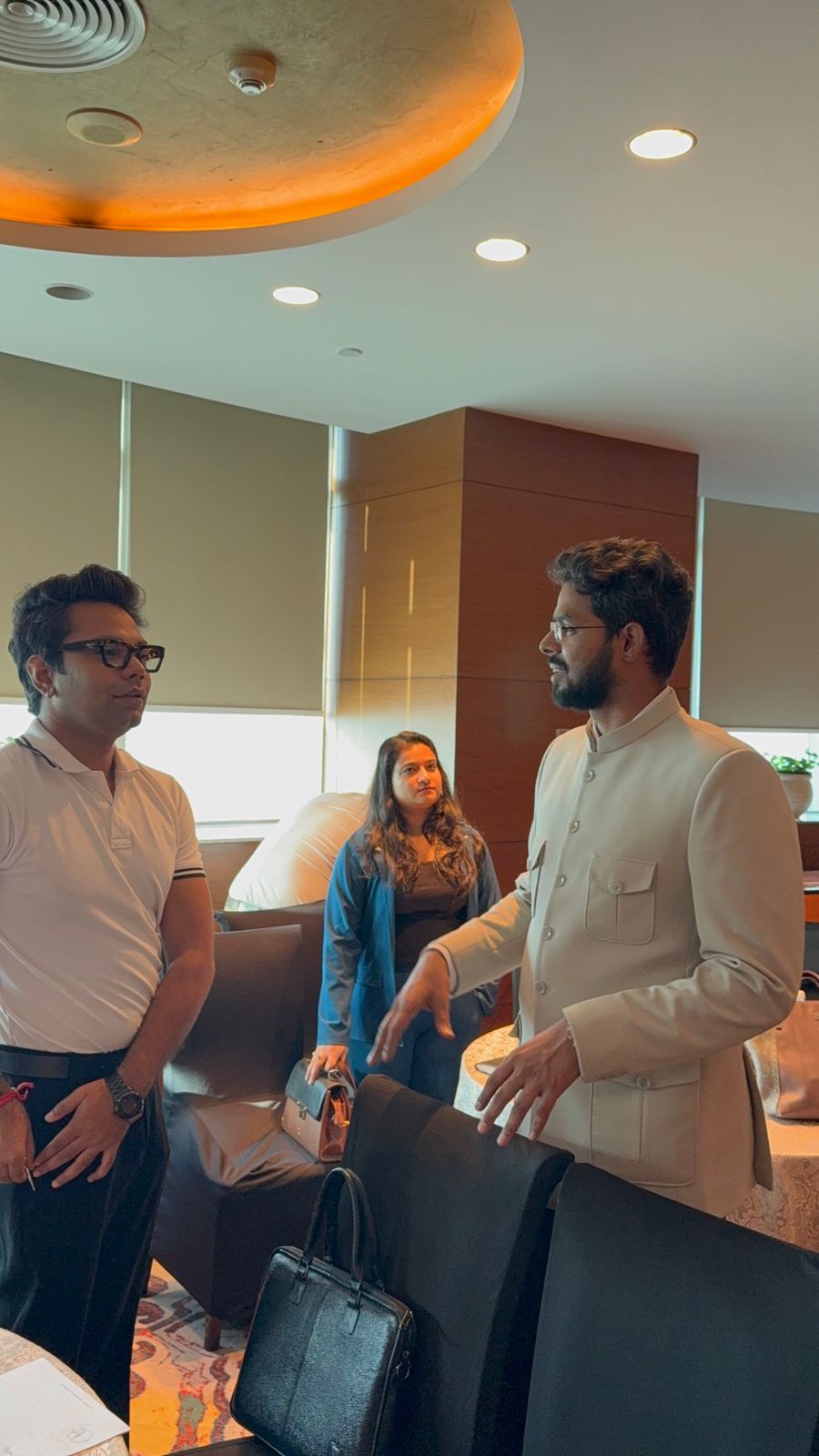 Sushmit Verma at Truth & Social event