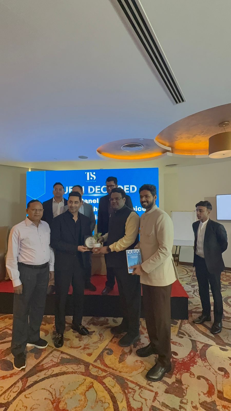 Sushmit Verma speaking about media and publishing