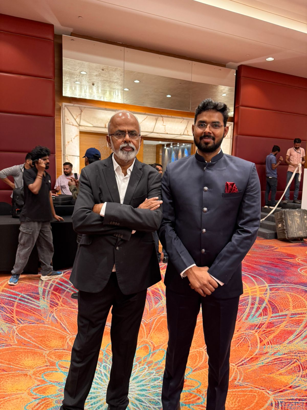 Sushmit Verma at publishing industry event